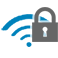 WiFi lock icon
